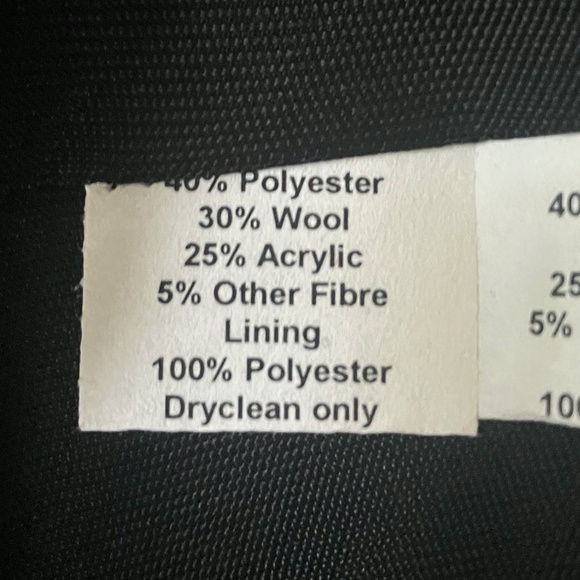 NWT - Eva Franco Wool Blend Ruffle Pencil Skirt 0 - Picture 9 of 11